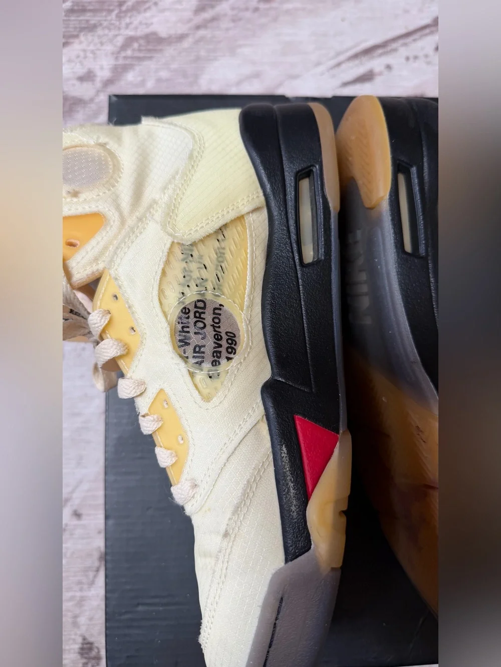 Air Jordan 1 Off-White Sail Size 7.5 🛑Rare🛑